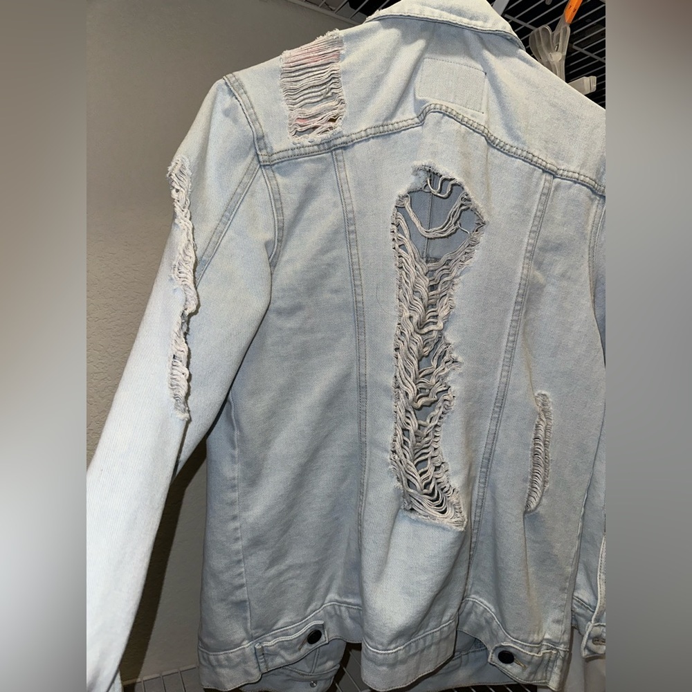 Jean Jacket distressed